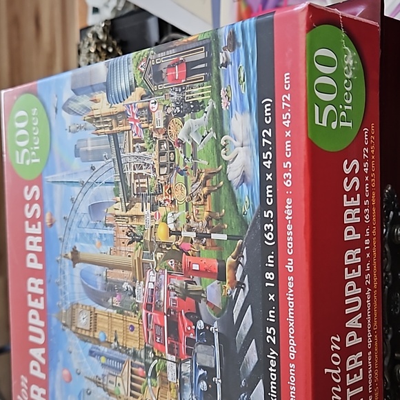 London Peter Pauper Press Puzzle Jigsaw 500 Pieces - Picture 3 of 4
